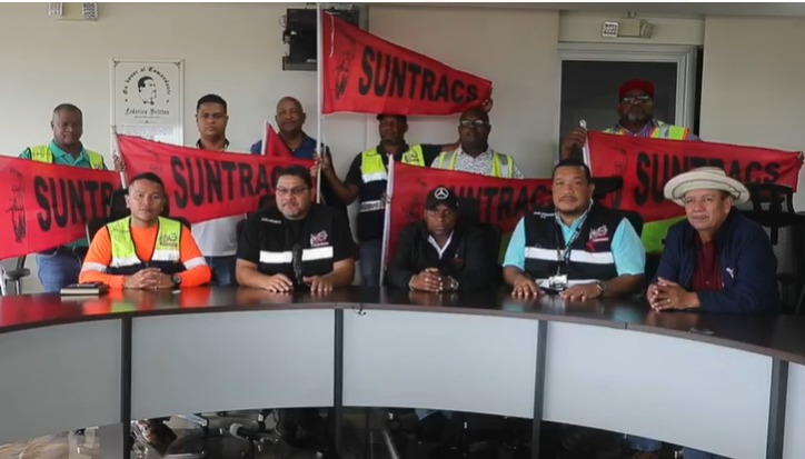 Featured image for “Suntracs continuará en las calles contra la minería, querellarán a el procurador Caraballo”