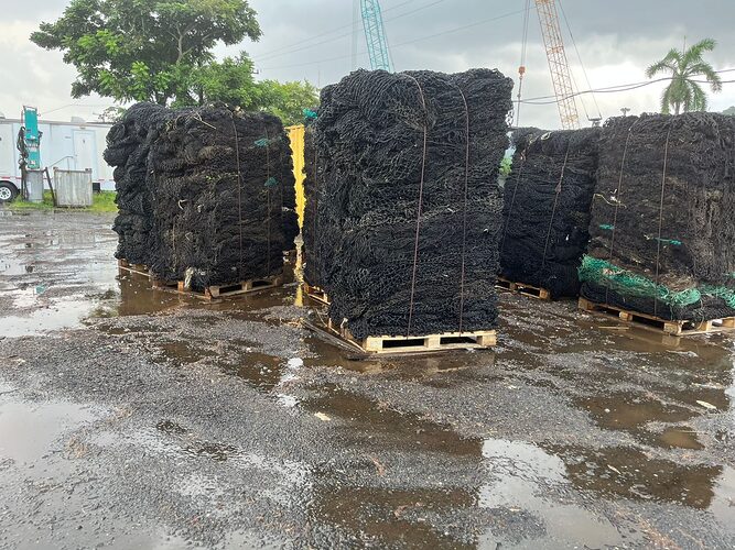 Noticia Radio Panamá | Reciclan 16 toneladas de redes de pesca en desuso