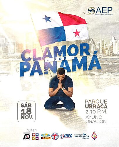 Noticia Radio Panamá | Clamor de Oración por Panamá este sábado 18 de noviembre