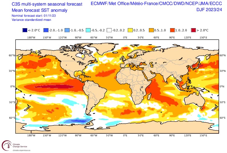 Featured image for “IMHPA: Fenómeno de El Niño alcanzó la intensidad de fuerte”