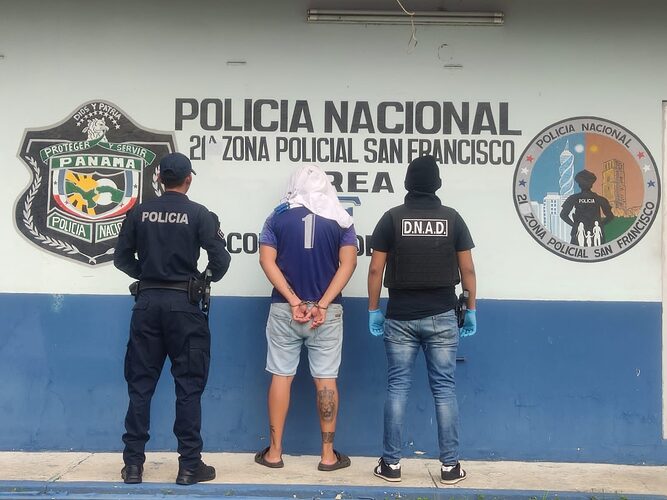Noticia Radio Panamá | Detienen a hombre con presunta droga en Condado del Rey