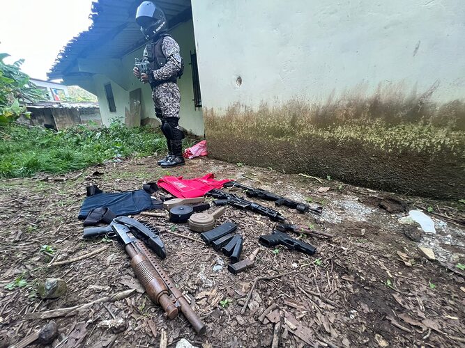 Featured image for “Policía recupera cinco armas de fuego en Colón”