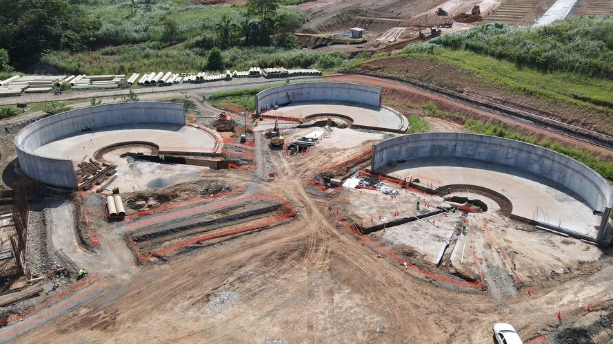 Featured image for “Avance de 16% refleja el proyecto de la Planta de Tratamiento de Aguas Residuales en Nuevo Chorrillo”