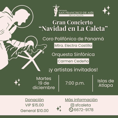 Noticia Radio Panamá | Gran concierto «Navidad en La Caleta»