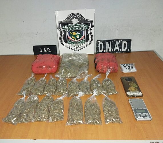 Featured image for “Policía detiene a hombre con presunta droga en su residencia en Pacora”
