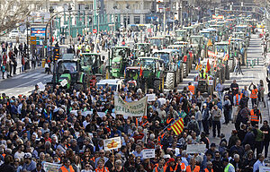 “Agricultores se toman las calles en varios países de Europa”