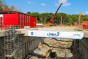 “En septiembre empezará la excavación del túnel  para la Línea 3 del Metro”