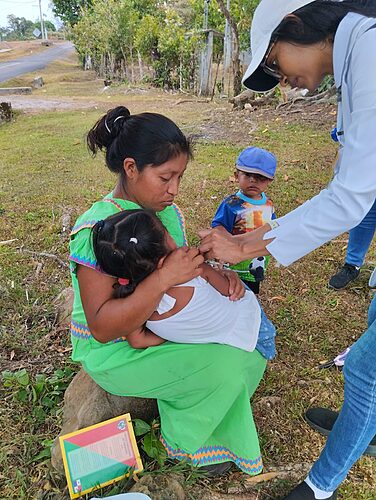 Featured image for “Jornada de vacunación contra el sarampión del MINSA descarta casos en Panamá”