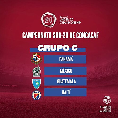 Featured image for “Sub-20 de Panamá queda en Grupo C del Campeonato de Concacaf”