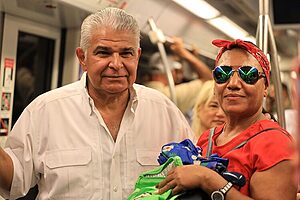 “Mulino se monta a El Metro y afirma que extensión 3 concluirá en tiempo récord”