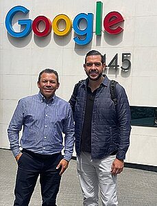“Video/ Willie Bermúdez se reúne con Google para lograr una alianza estratégica y mejorar la innovación”