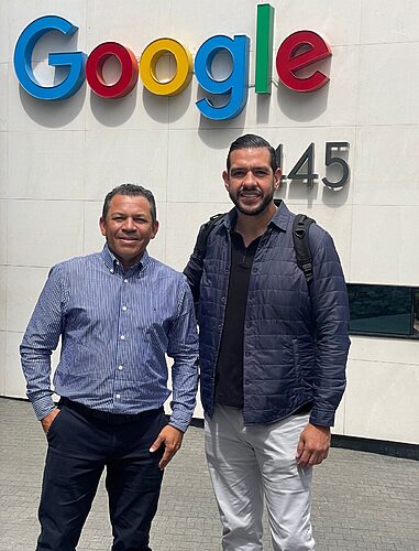 “Video/ Willie Bermúdez se reúne con Google para lograr una alianza estratégica y mejorar la innovación”