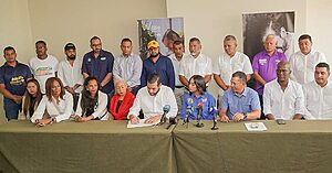 “Willie Bermúdez consolida alianza con candidatos independientes para transformar la ciudad”
