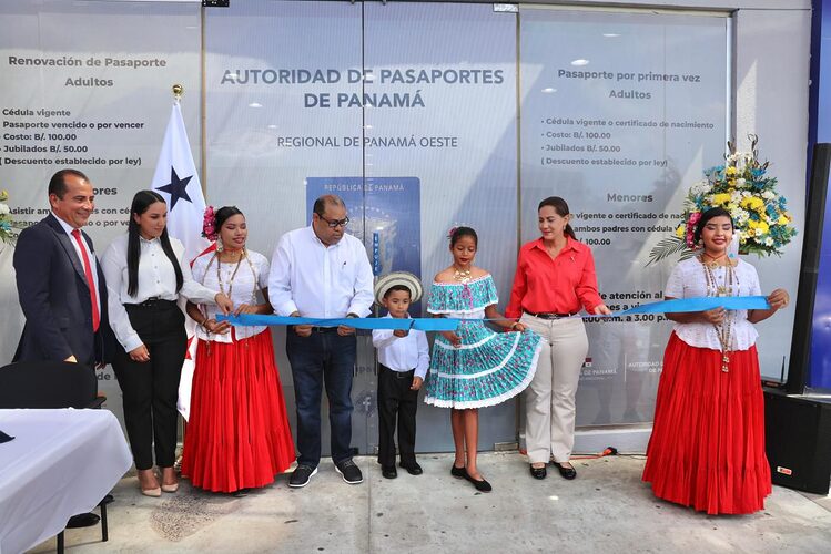 Featured image for “Inauguran sede regional de pasaportes en Panamá Oeste”