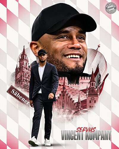 Featured image for “Vincent Kompany, nuevo entrenador del FC Bayern Munich”