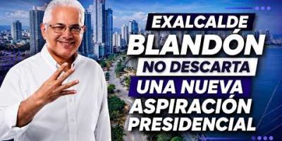 ¿Exalcalde Blandón buscará la presidencia en 2029?