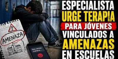 Más allá del castigo: proponen terapia para jóvenes tras amenazas en escuelas