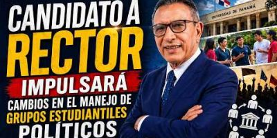 Candidato a rector de la UP plantea ordenar la participación de grupos estudiantiles