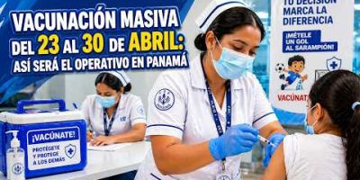 Semana clave para la salud: intensifican vacunación en todo el territorio panameño