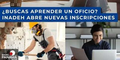 Capacítate sin costo: Inadeh inicia nuevo periodo de formación